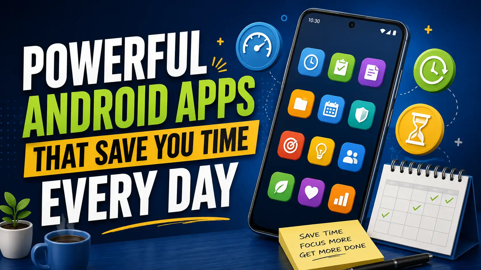 10 Powerful Android Apps That Save You Time Every Day