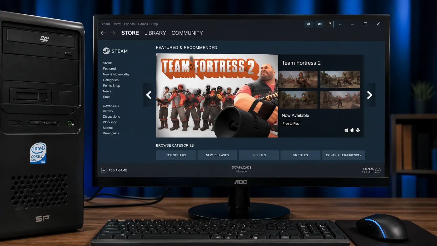 7 Free Steam Games That Run Surprisingly Well on Low-End PCs