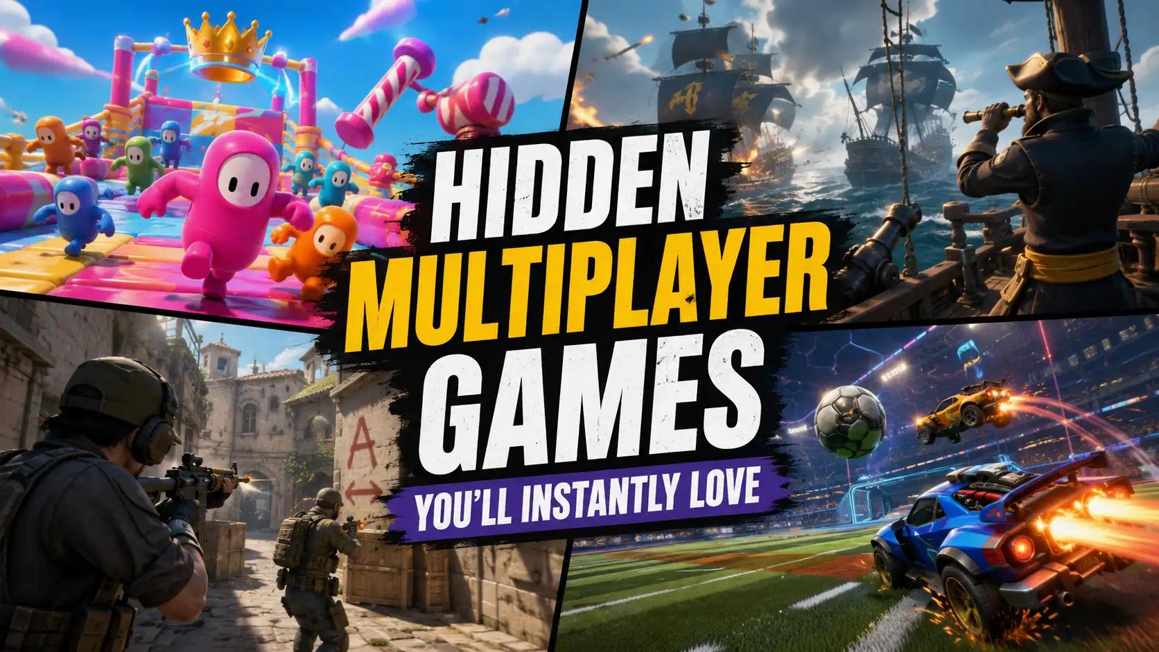 7 Hidden Multiplayer Games You’ll Instantly Love