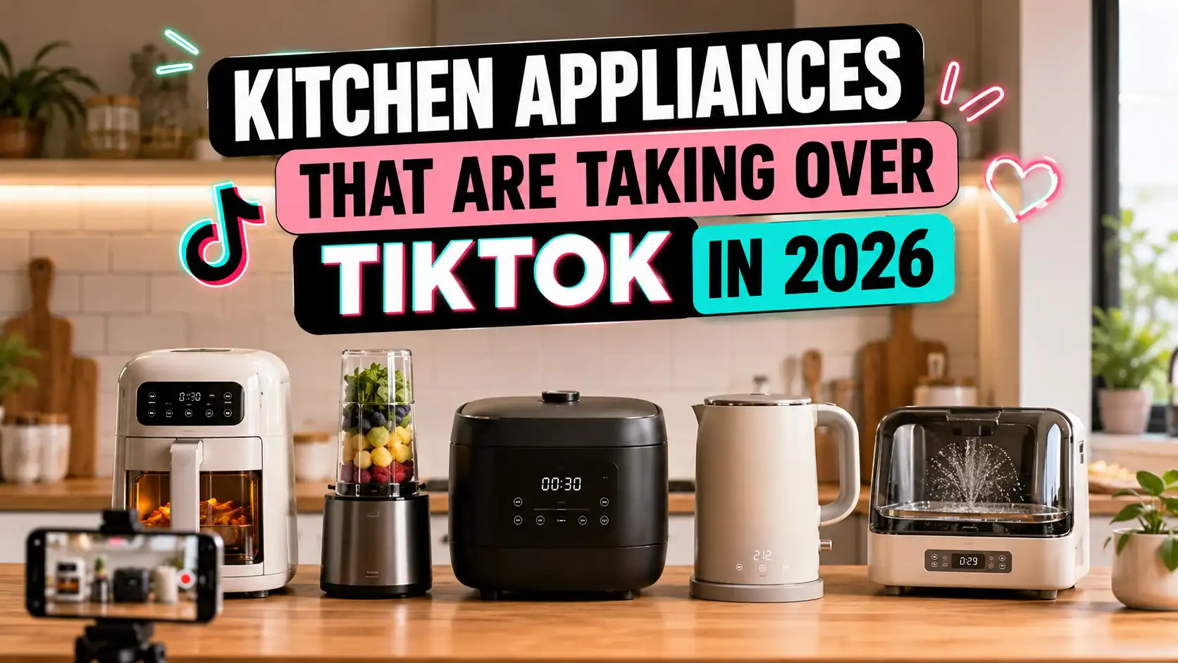 7 Kitchen Appliances That Are Taking Over TikTok in 2026