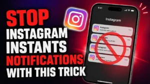 Stop Instagram Instants Notifications with This Trick