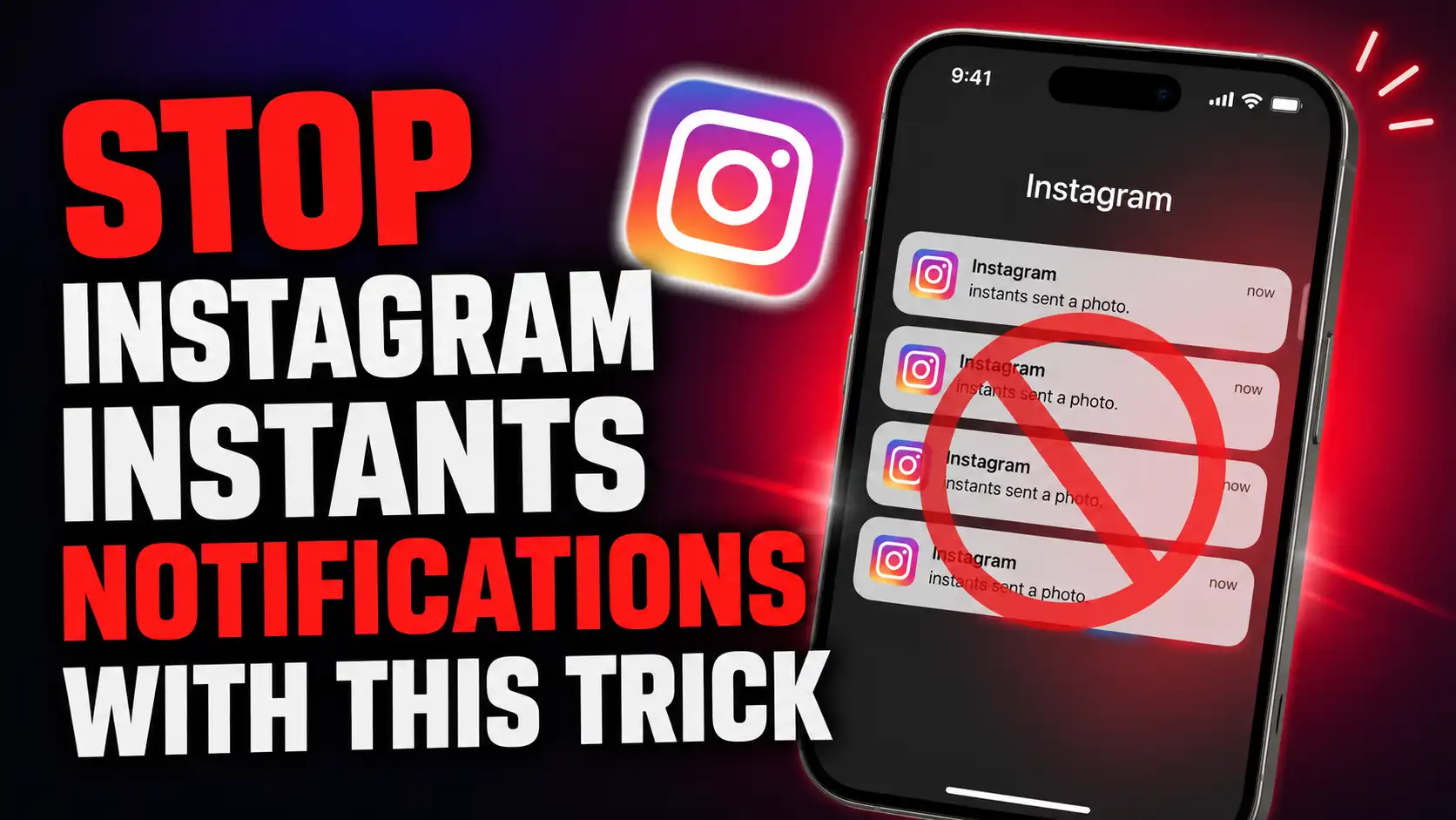 Stop Instagram Instants Notifications with This Trick