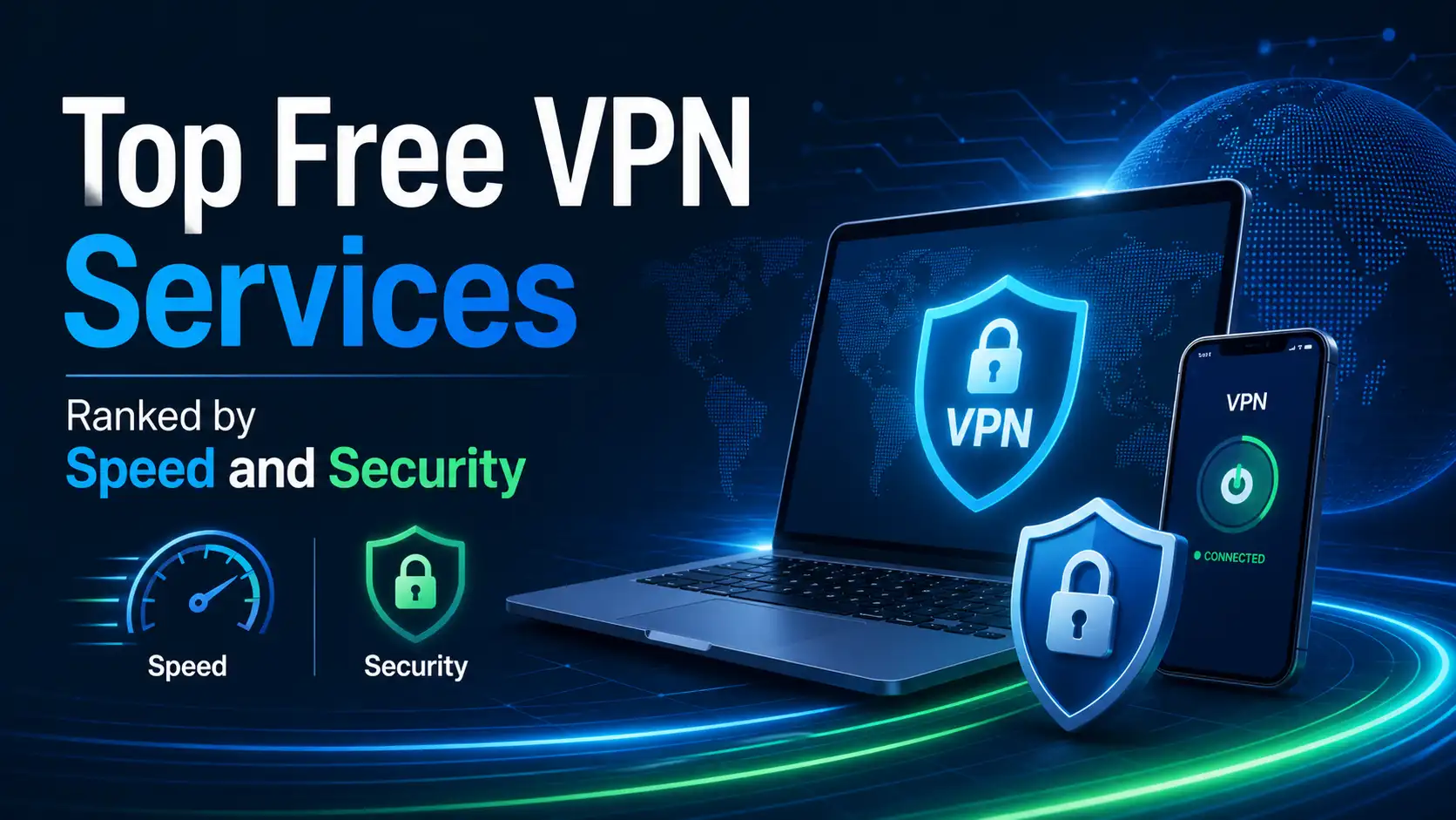 Top Free VPN Services Ranked by Speed and Security