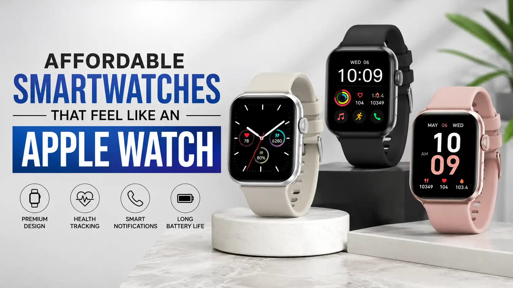 7 Affordable Smartwatches That Feel Like an Apple Watch