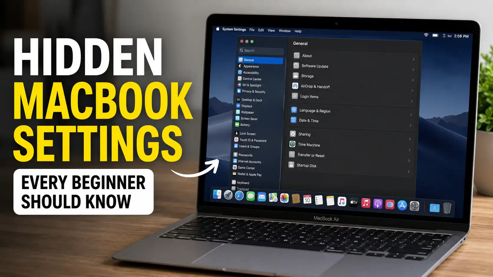 7 Hidden MacBook Settings Every Beginner Should Know