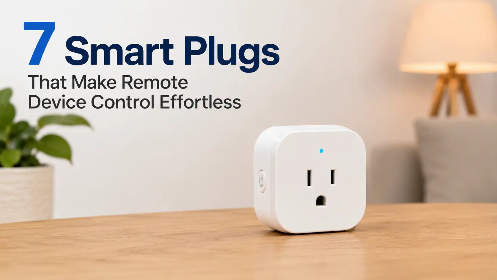 7 Smart Plugs That Make Remote Device Control Effortless