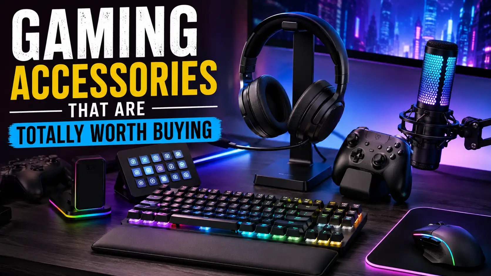 8 Gaming Accessories That Are Totally Worth Buying