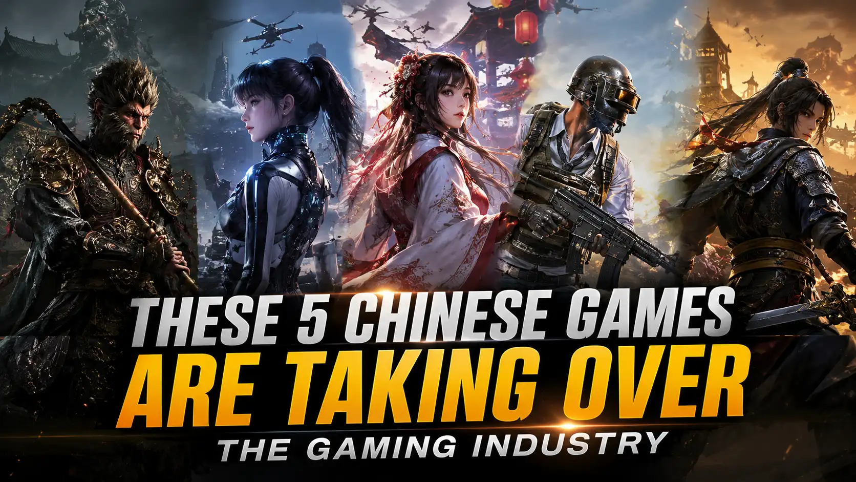 These 5 Chinese Games Are Taking Over the Gaming Industry