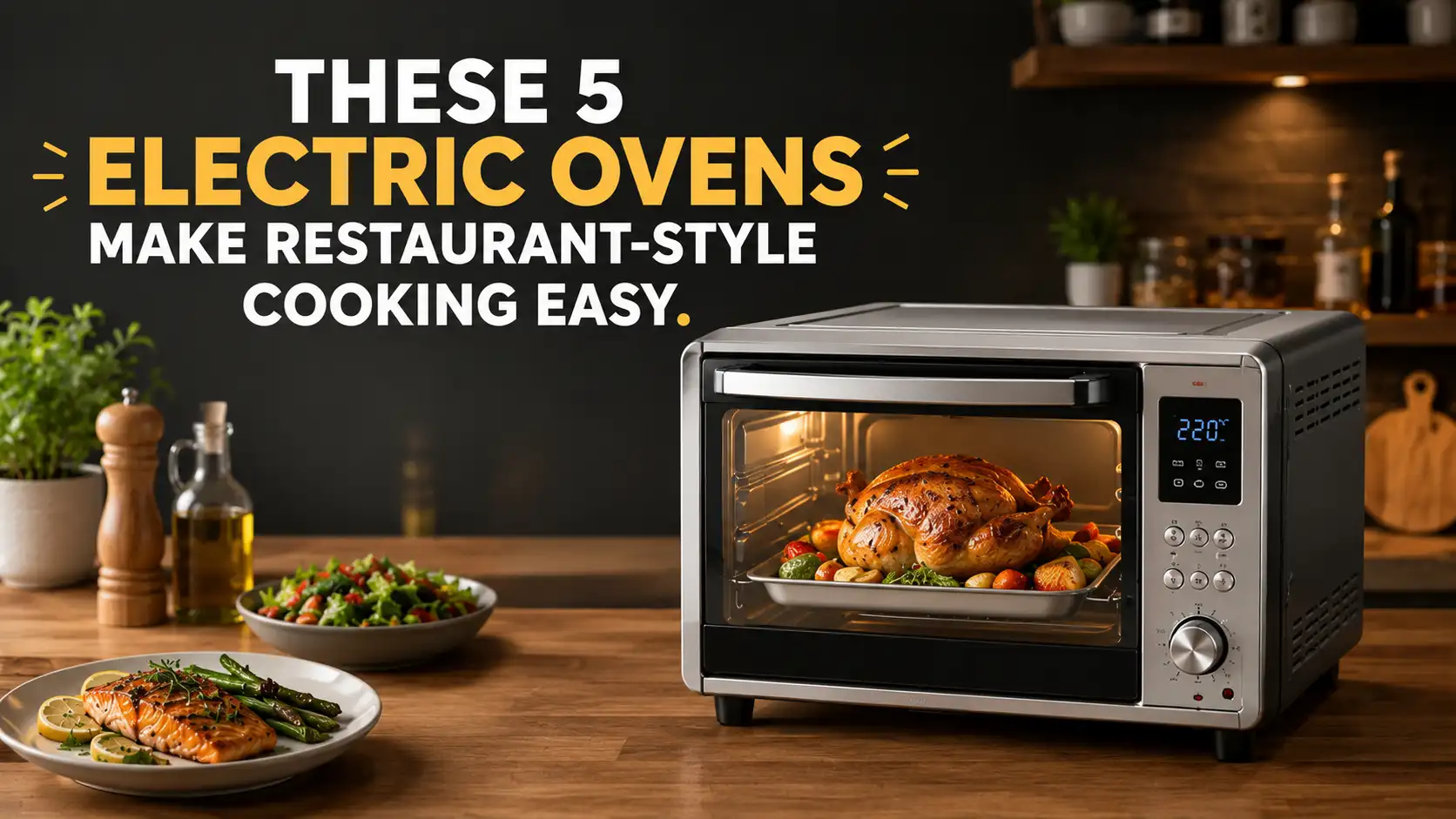 These 5 Electric Ovens Make Restaurant-Style Cooking Easy