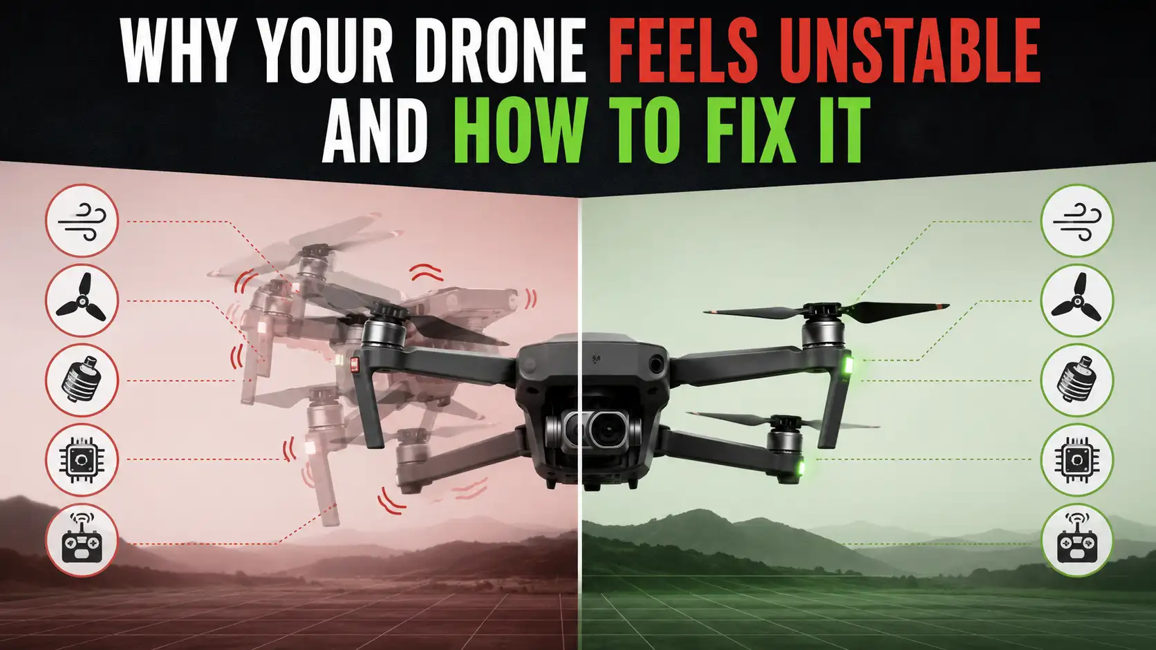 Why Your Drone Feels Unstable and How to Fix It