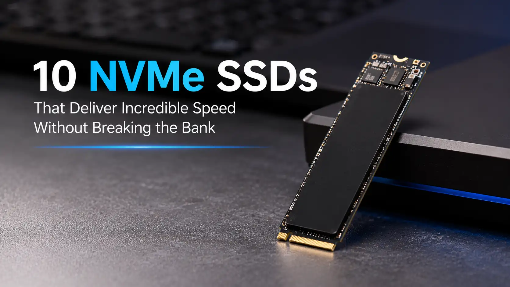 10 NVMe SSDs That Deliver Incredible Speed Without Breaking the Bank