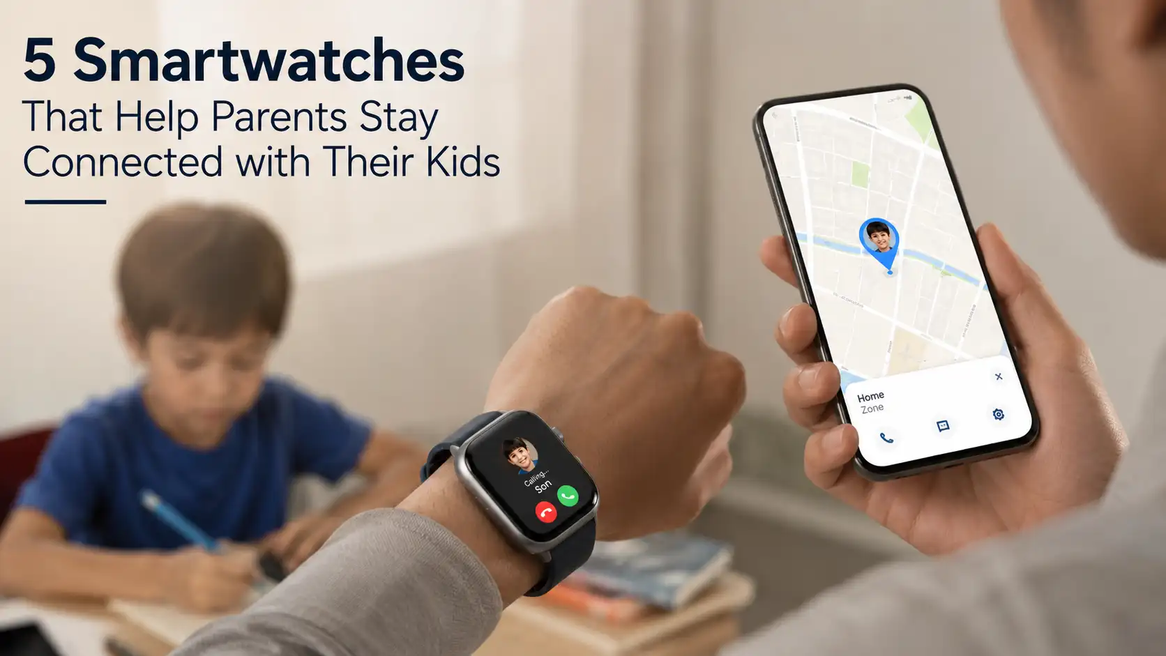 5 Smartwatches That Help Parents Stay Connected with Their Kids