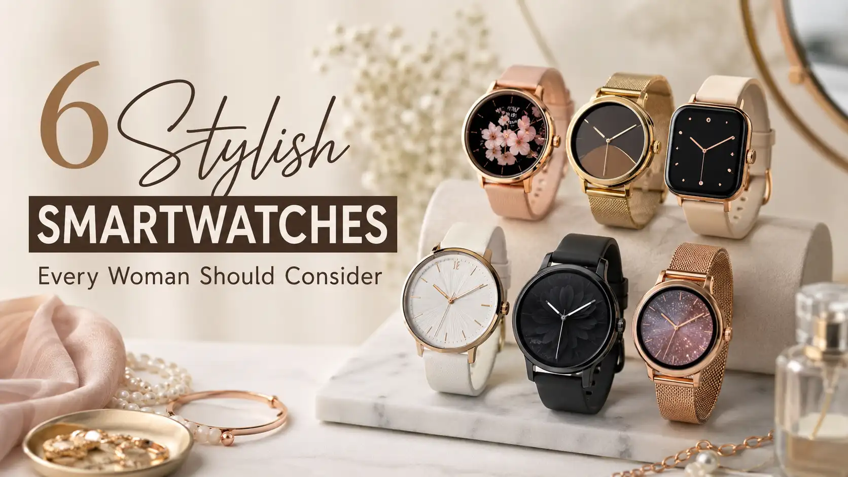 6 Stylish Smartwatches Every Woman Should Consider