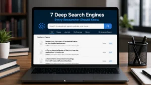 7 Deep Search Engines Every Researcher Should Know
