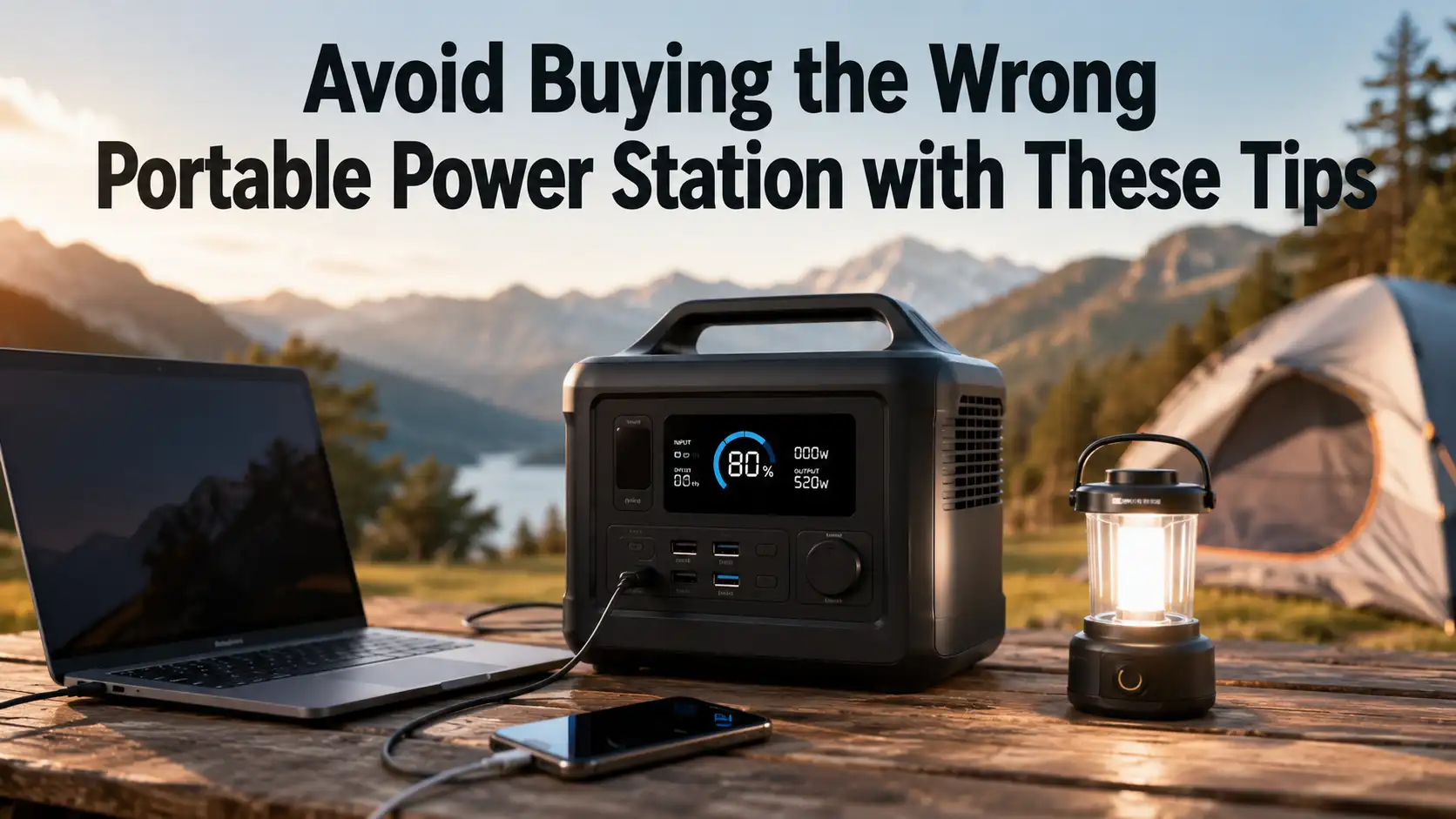 Avoid Buying the Wrong Portable Power Station with These Tips