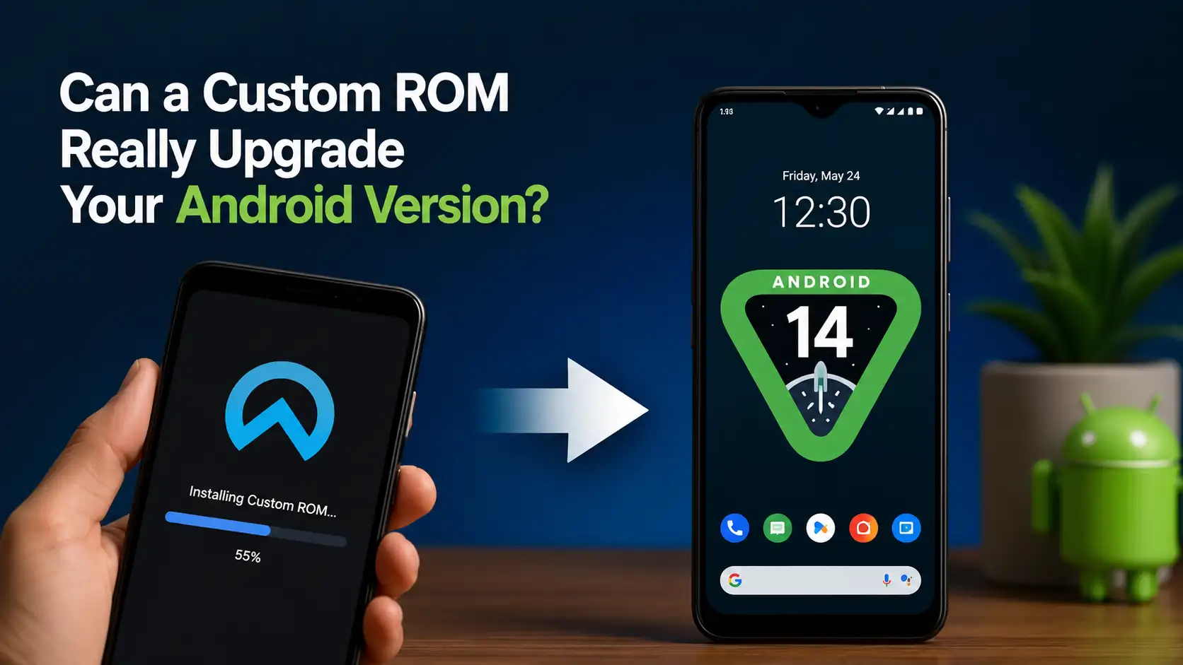 Can a Custom ROM Really Upgrade Your Android Version?