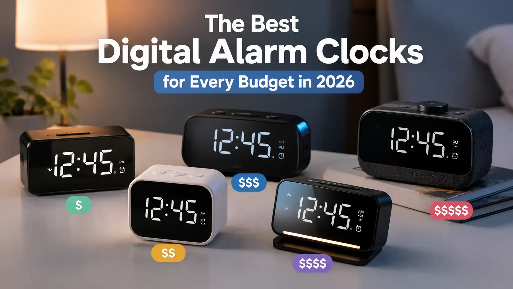The Best Digital Alarm Clocks for Every Budget in 2026