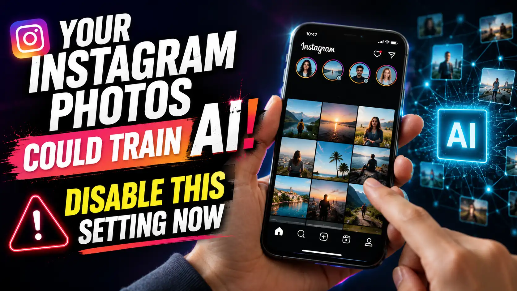 Your Instagram Photos Could Train AI! Disable This Setting Now
