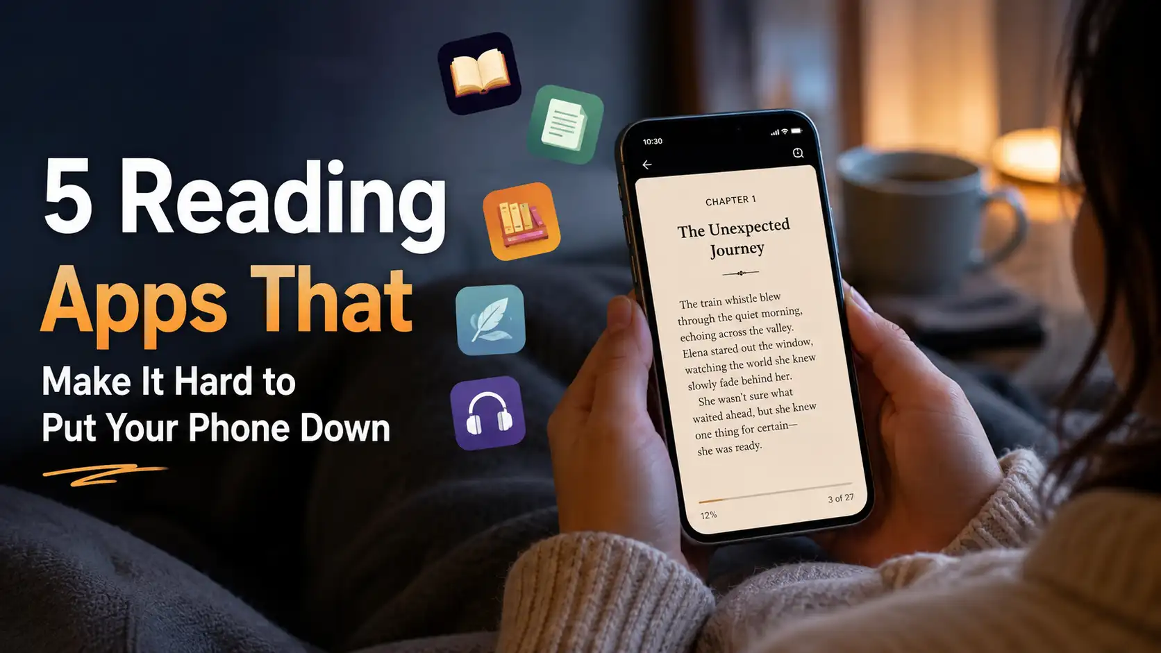 5 Reading Apps That Make It Hard to Put Your Phone Down
