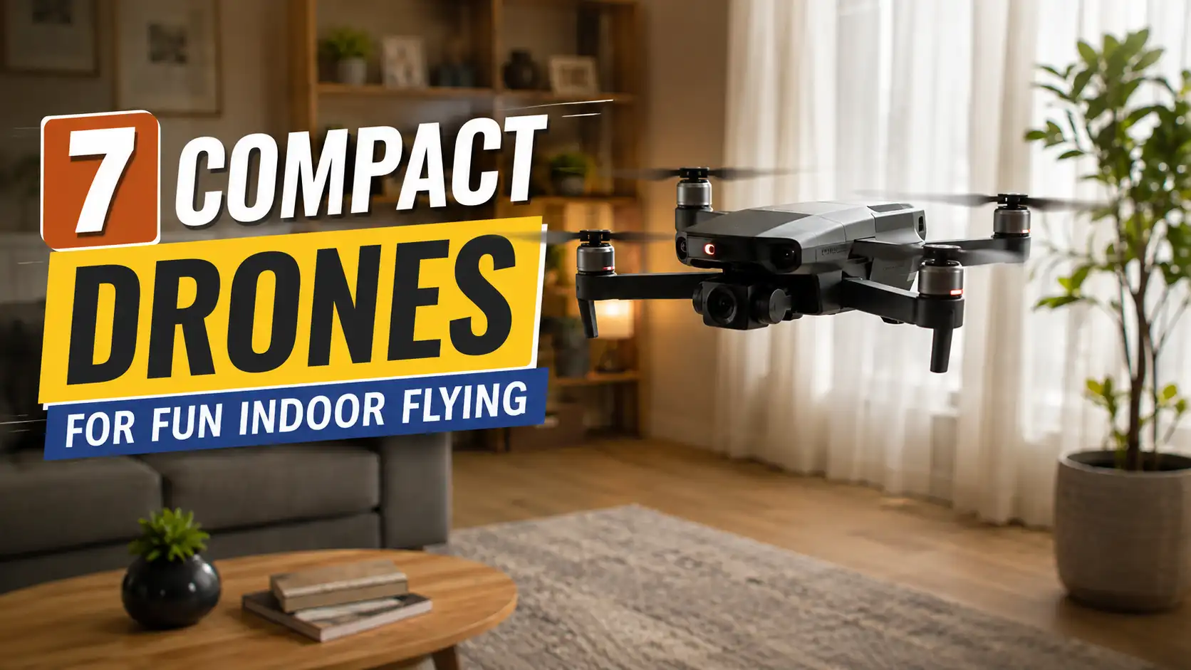 7 Compact Drones for Fun Indoor Flying
