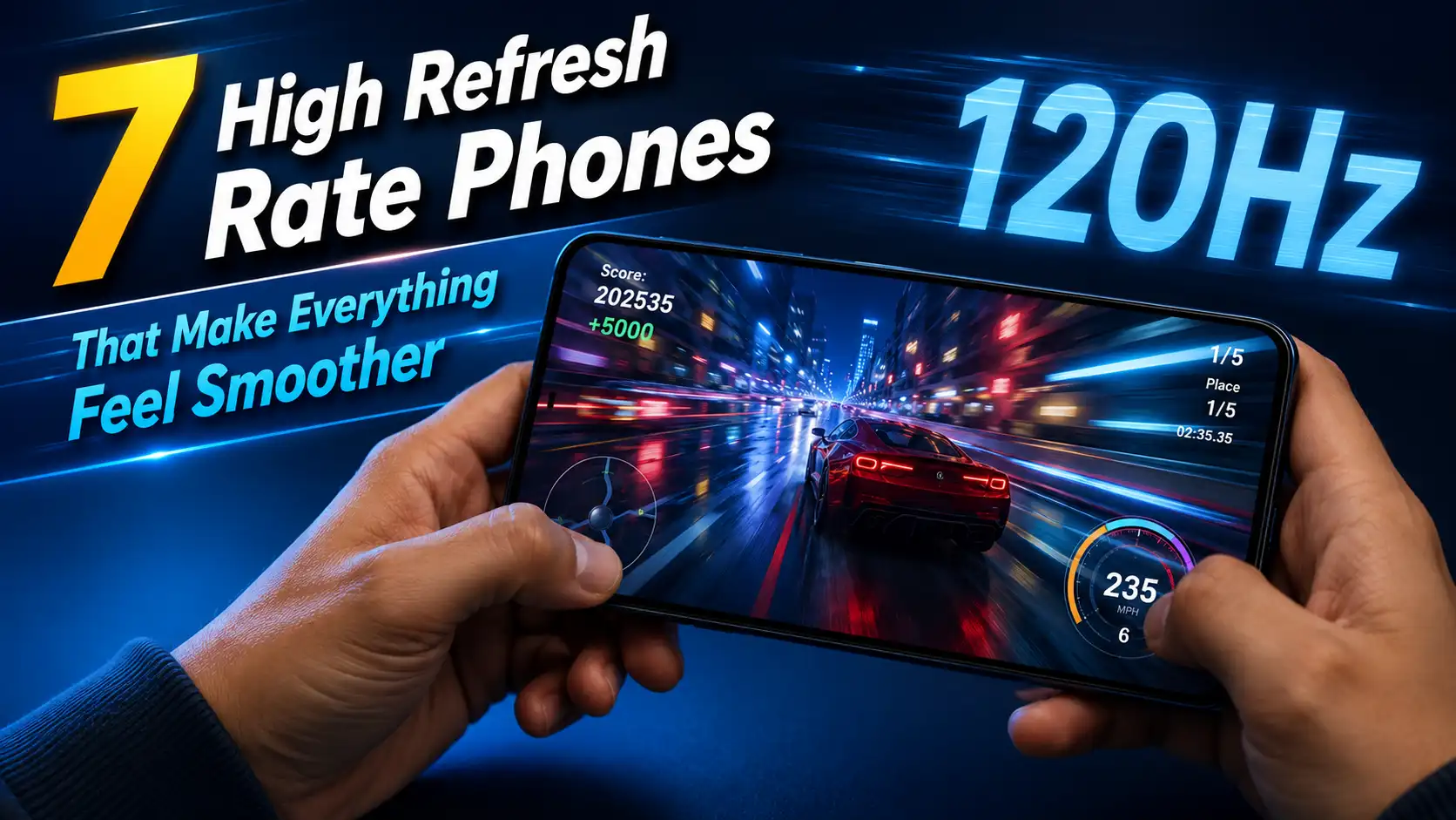 7 High Refresh Rate Phones That Make Everything Feel Smoother