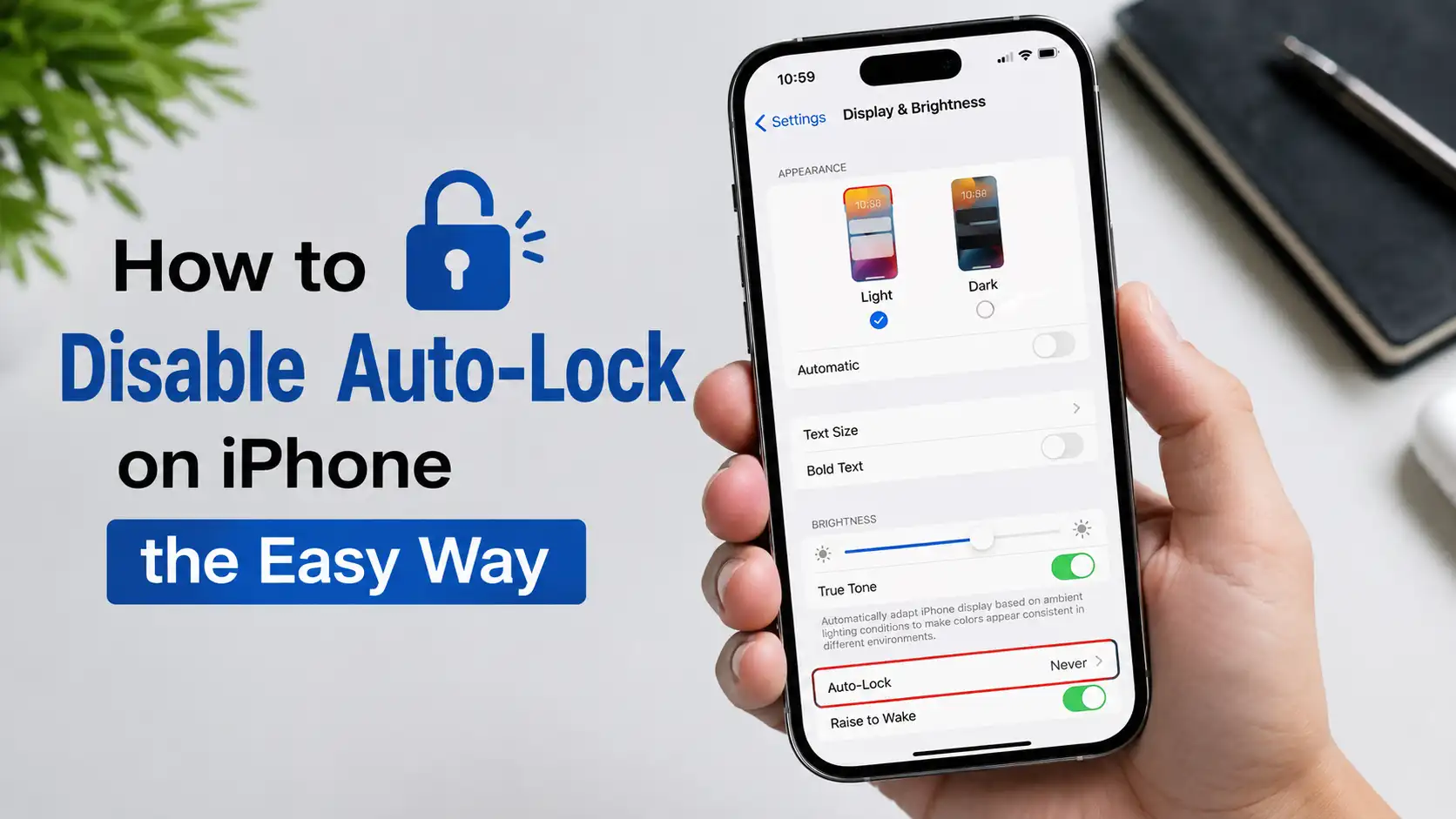 How to Disable Auto-Lock on iPhone the Easy Way