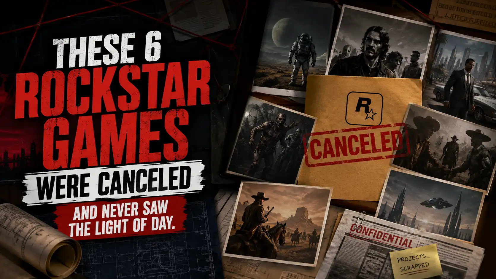 These 6 Rockstar Games Were Canceled and Never Saw the Light of Day