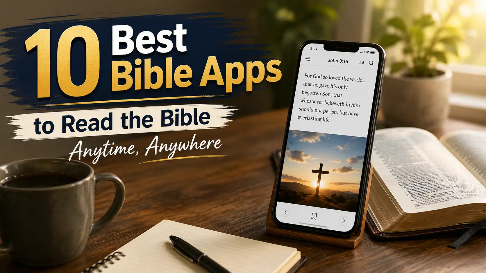 10 Best Bible Apps to Read the Bible Anytime, Anywhere