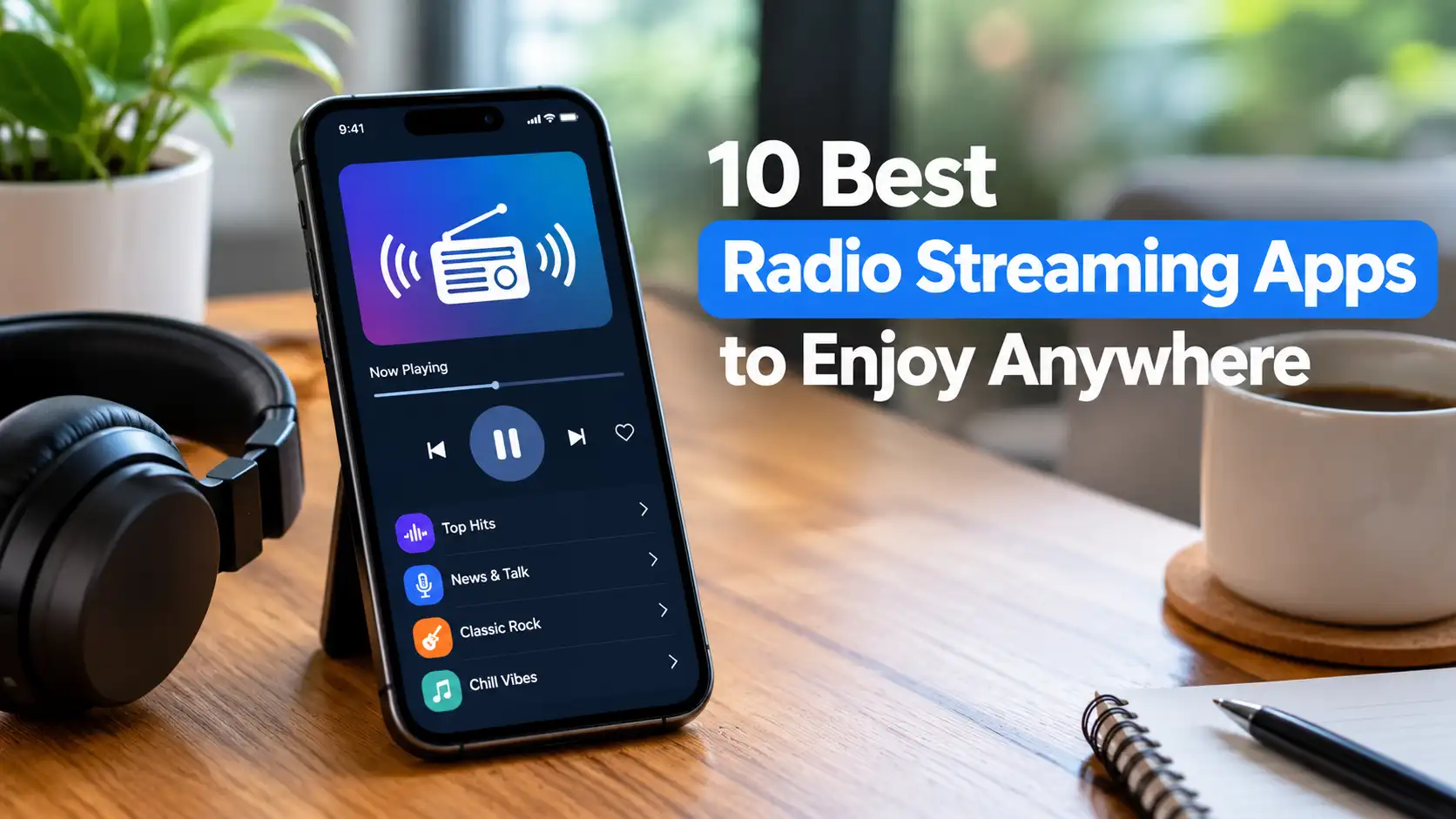 10 Best Radio Streaming Apps to Enjoy Anywhere