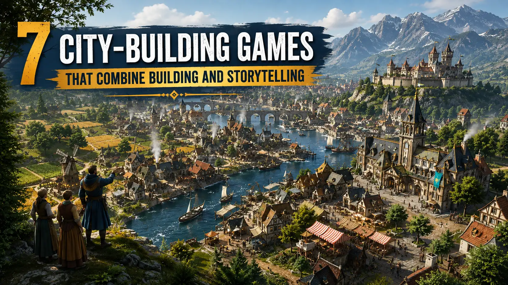 7 City-Building Games That Combine Building and Storytelling