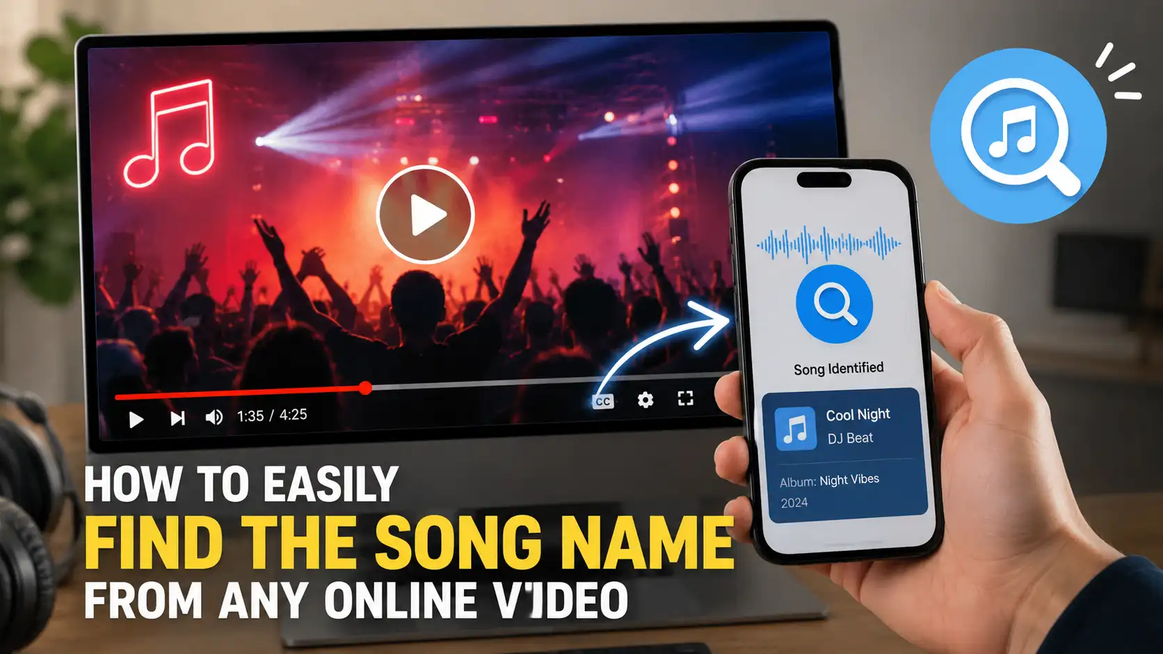 How to Easily Find the Song Name from Any Online Video